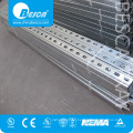 41*41 &41*21 Unistrut HDG Galvanized Steel Strut Channel Slotted UL NEMA